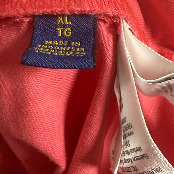 Polo Ralph Lauren Men's XL Salmon Classic Fit Preppy Chino Flat Front Shorts - Picture 5 of 6